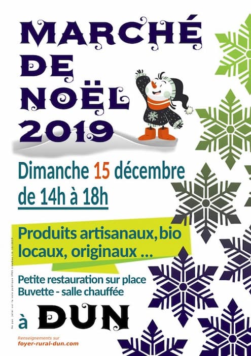 Marche de noel de Dun 2019