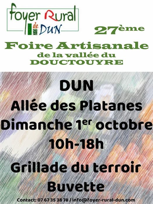 Foire Artisanale de la vallée du Douctouyre