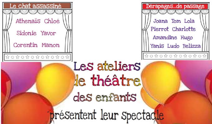 Avis à la population ! Atelier Théâtre, à la salle d\'animation de Dun