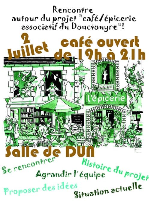 Rencontre autour du projet Café / Épicerie