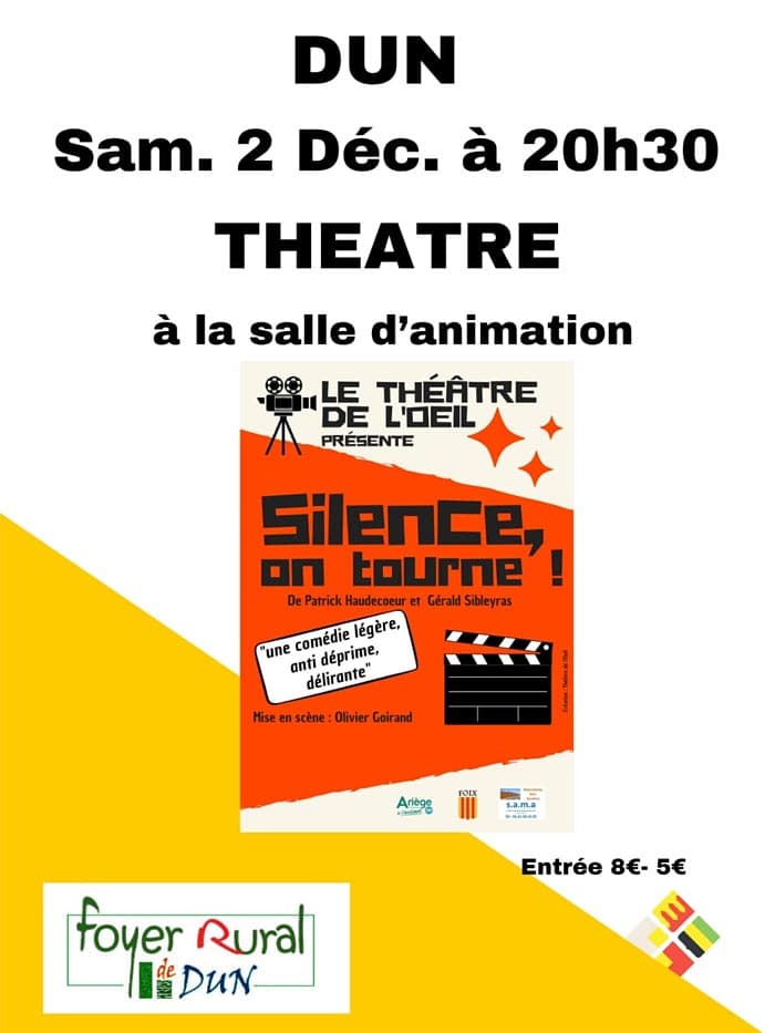 Théâtre “Silence on tourne”