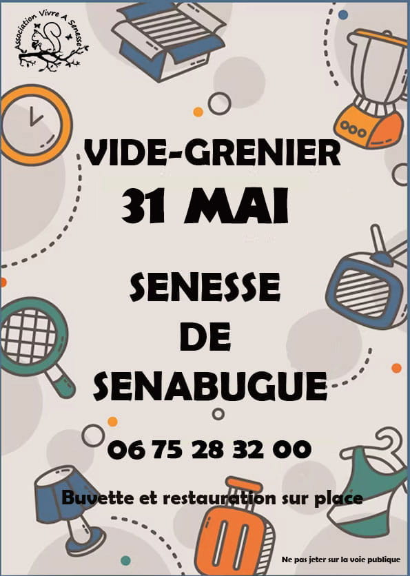 Vide-grenier à Senesse de Senabugue