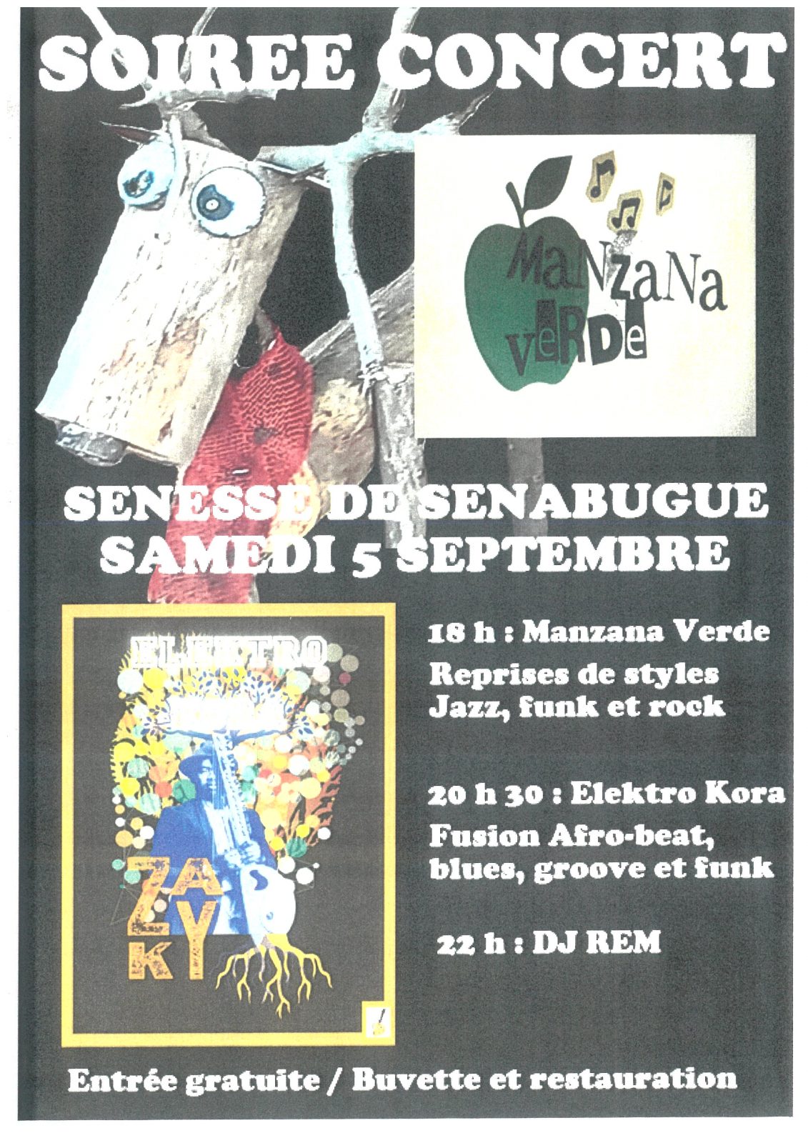 Concerts à Senesse de Senabugue